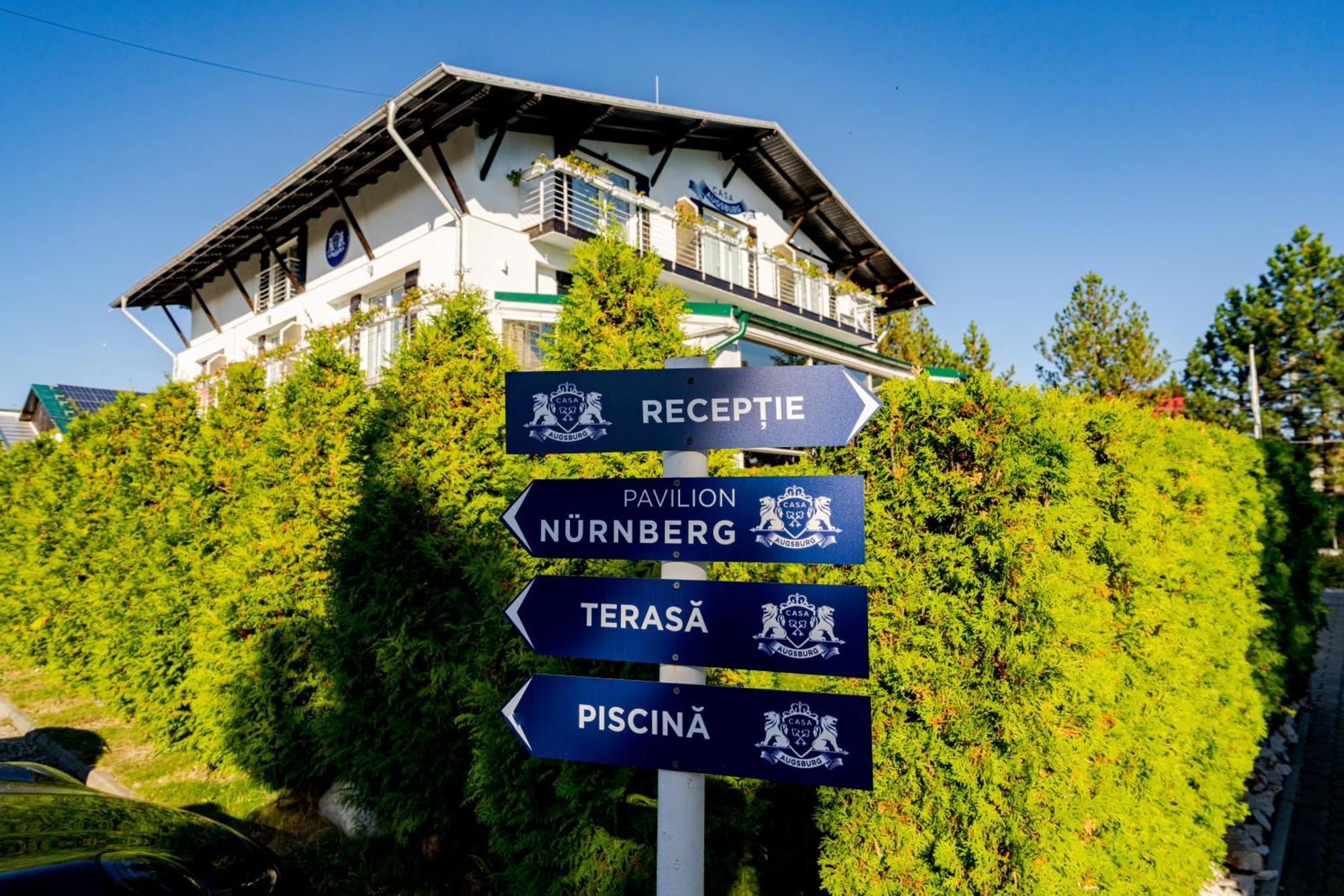 Hotel Casa Augsburg Băneşti Exterior foto